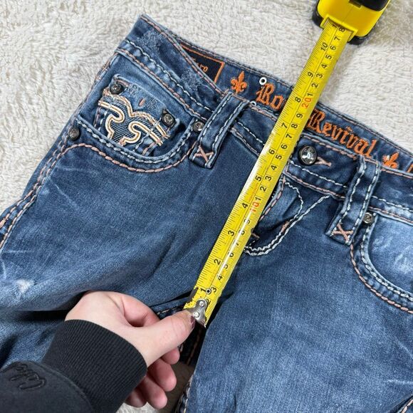 Rock Revival Caro Cropped Straight Skinny Women’s Jeans - Picture 7 of 9